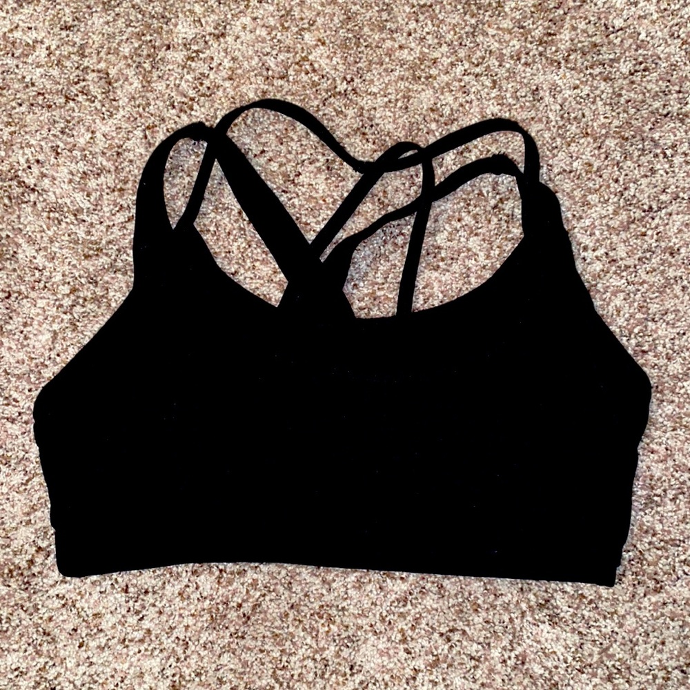 Black Lorna Jane sports bra